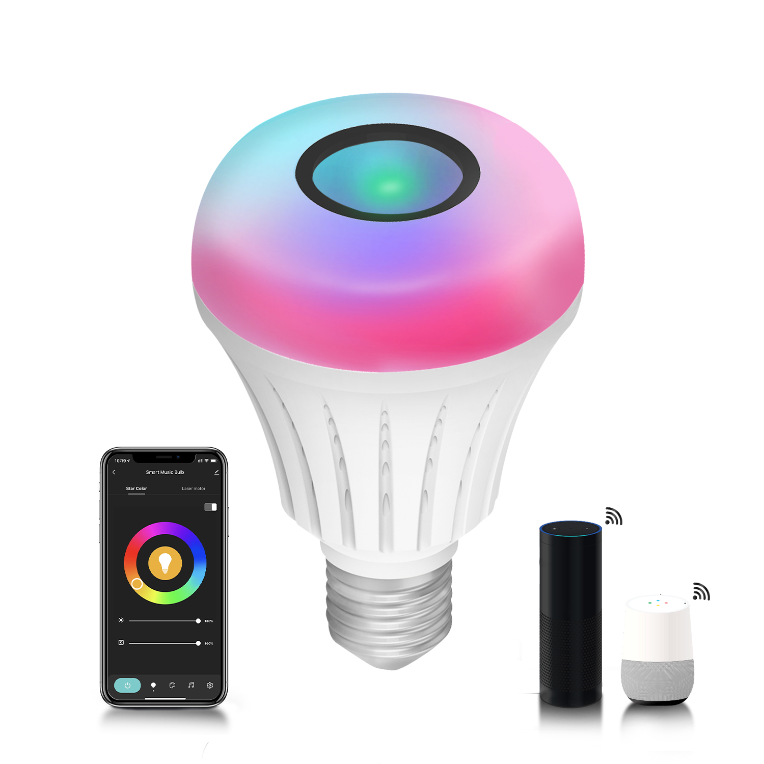 Liuyang RGBIC Smart Light Bulbs