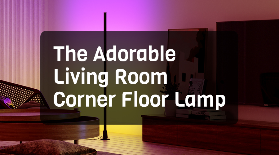 The Adorable Living Room Corner Floor Lamp | Liuyang Lamps