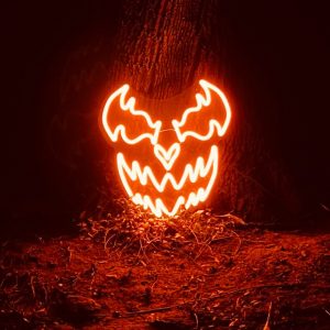 Scary Face Neon sign
