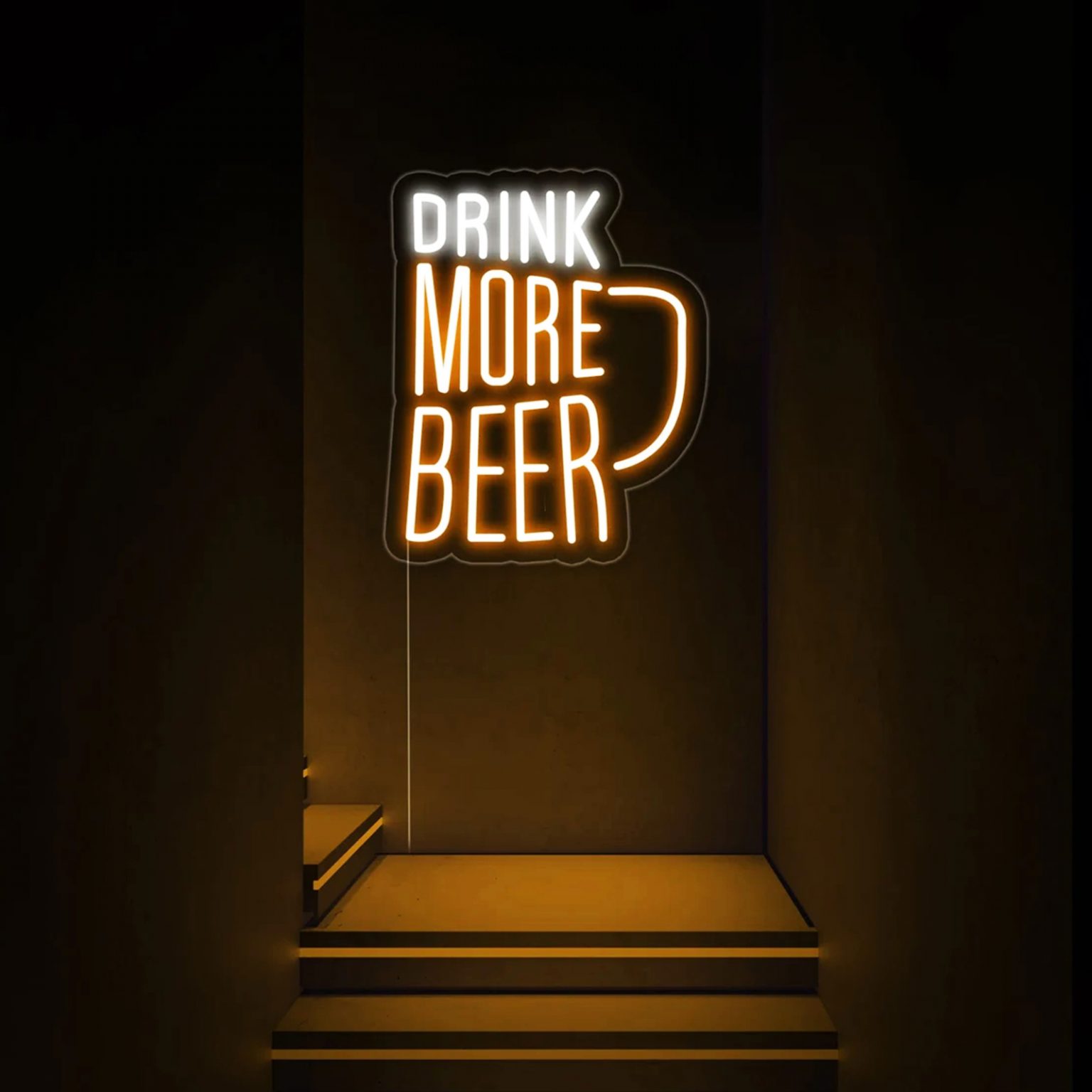 Drink More Beer Bar Neon sign Liuyang Lamps