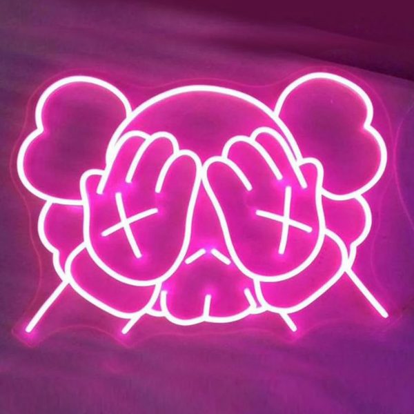 KAWS LED Neon Sign